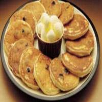 Sour Cream-Blueberry Pancakes image