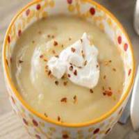 Creamy Potato Garlic Soup_image