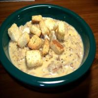 Beef and Cheddar Soup image