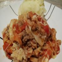 Easy Cabbage Casserole - Tastes Like Cabbage Rolls image