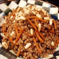Pearl (Israeli) Couscous With Garam Masala and Pine Nuts_image