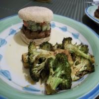 Hungry-Man Bloody-Mary Burgers and Spicy Broccoli_image