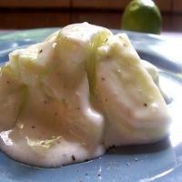 Cucumbers Cooked with Parsley Sauce_image