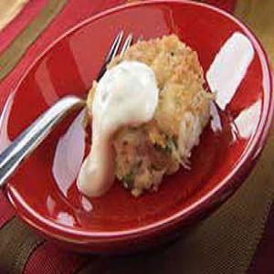 Southern-Style Crab Cakes with Cool Lime Sauce_image