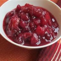 Spicy Quince and Cranberry Chutney_image