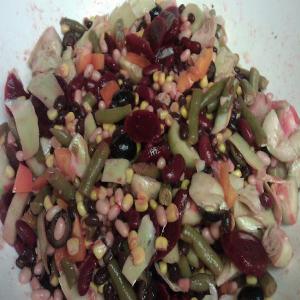 'All But The Kitchen Sink' (Veggie and Bean) Salad image
