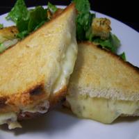 Parmesan-Crusted Grilled Cheese Sandwich image