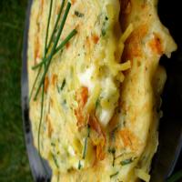 Spring Onion and Feta Noodle Cakes. image