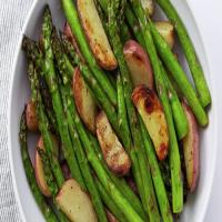 Grilled Asparagus and New Potatoes image