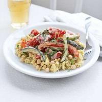 Roasted vegetable couscous with mascarpone_image