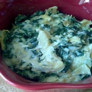 Greeny's Hot Spinach Artichoke Dip image