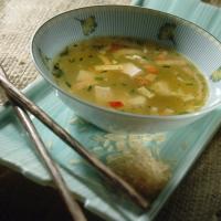 Rice and Vegetable Soup with Tofu_image