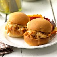Barbecue Chicken Sliders image