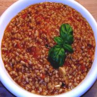 Tomato Rice With Basil image