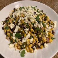 Grilled Corn and Black Bean Salad with Cilantro Vinaigrette image