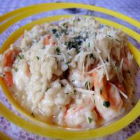 Shrimp Risotto With Fresh Herb Butter_image