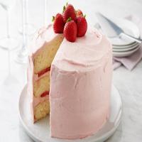 Strawberry Frosted Layer Cake image