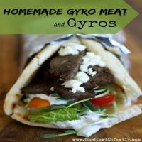 Homemade Gyro Meat and Gyros Recipe - (3.5/5) image