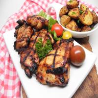 Balsamic Grilled Chicken Thighs image