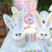 Cute Bunny Cupcakes image