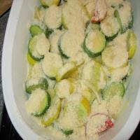 Cheesy Zucchini & Squash Casserole image