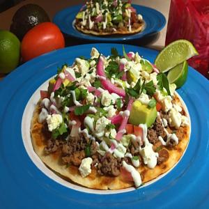 Spicy Mexican Tostadas image