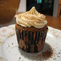 Autumn Apple Cupcakes with Cream Cheese Frosting image