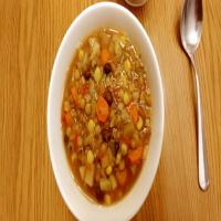 Crockpot Lentil, Vegetable, and Black Bean Stew_image