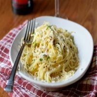 Gluten Free Spaghetti with Garlic & Red Pepper_image