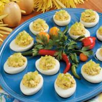 Blue Cheese Deviled Eggs image