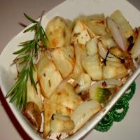 Roasted Potatoes With Red Onions image