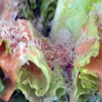 Grilled Romaine with Spicy Caesar Dressing image