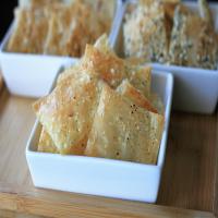 Truffle-Parmesan Phyllo Crackers_image