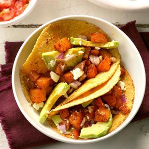 Air-Fried Butternut Squash Tacos_image