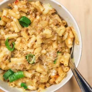 One-Pan Taco Macaroni And Cheese Recipe by Tasty_image