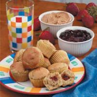 Peanut Butter 'n' Jelly Mini Muffins image