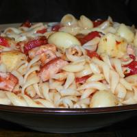 Canadian Bacon and Mozzarella Penne image