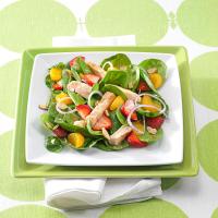 Chicken & Fruit Spinach Salads_image