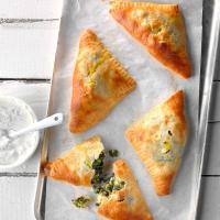 Air-Fryer Spinach Feta Turnovers image