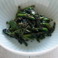 Spinach Kuro Goma-ae (Sweet Black Sesame Dressing)_image