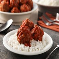 Meatballs In Spicy Tomato Sauce_image
