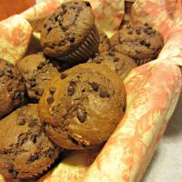 Pumpkin-Dark Chocolate Chip Muffins image