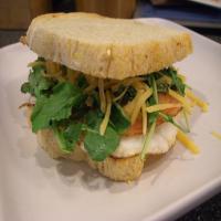 Fried Egg Sandwiches With Pancetta and Arugula_image