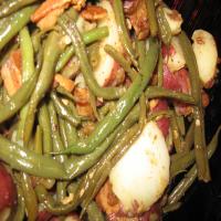 Green Beans, New Potatoes With Bacon_image