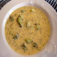 Easy Cheesy Broccoli Soup image