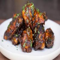 Grilled Jerk-Spiced Chicken Wings with Mango Sauce image