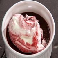 Chocolate Pots De Creme with Cherry Whip_image