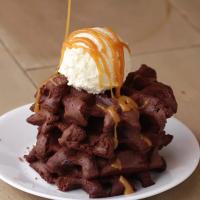 Box Brownie Waffle Sundae Recipe by Tasty_image