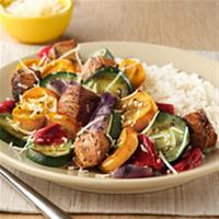 Oven-Grilled Chicken and Vegetables_image