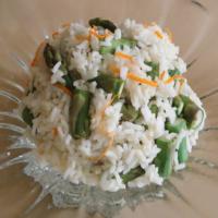 Basmati Asparagus Rice image